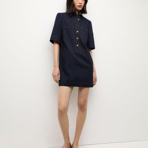 SILK BABOTAI LONG BUSTIER DRESS